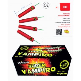 PETARDO SUPER VAMPIRO SCATOLA 50 PZ - Linea Dolly