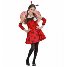 COSTUME COCCINELLA TG 8/10 ANNI 