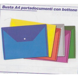 CARTELLINA A /4 CON BOTTONE