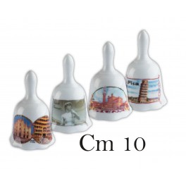 CAMPANELLA CERAMICA PERSONALIZZABILE CM 10