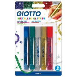 BS 5 COLLA GIOTTO GLITTER 10.5 ML METALLIZZATA