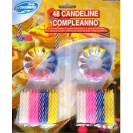 CANDELINE MISTE 48 PZ  CM 5