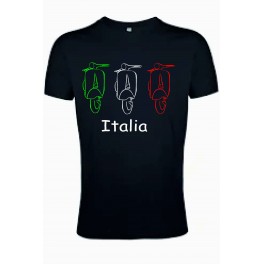 MAGLIETTA TRE MOTO TRICOLORE