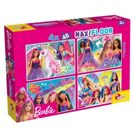 PUZZLE BARBIE MAXI FLOOR 4 X 48 